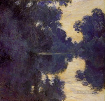Mañana en el Sena Claude Monet Pinturas al óleo